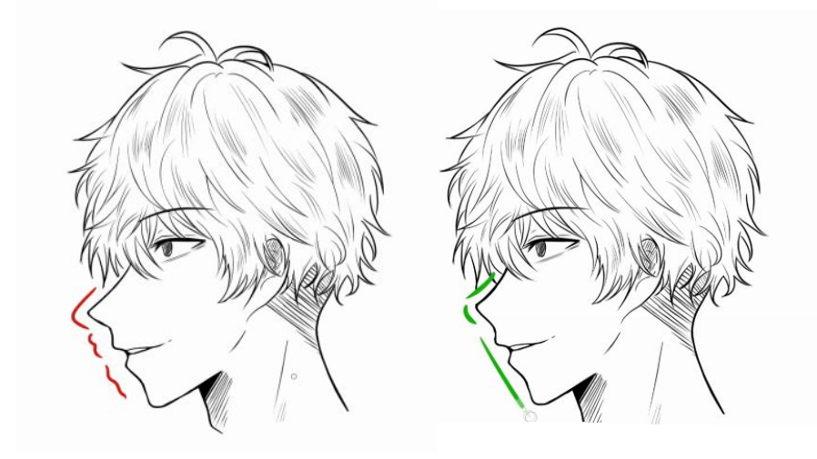 Lire la suite à propos de l’article Améliorez votre Visage de Profil Manga : 5 Erreurs à Corriger